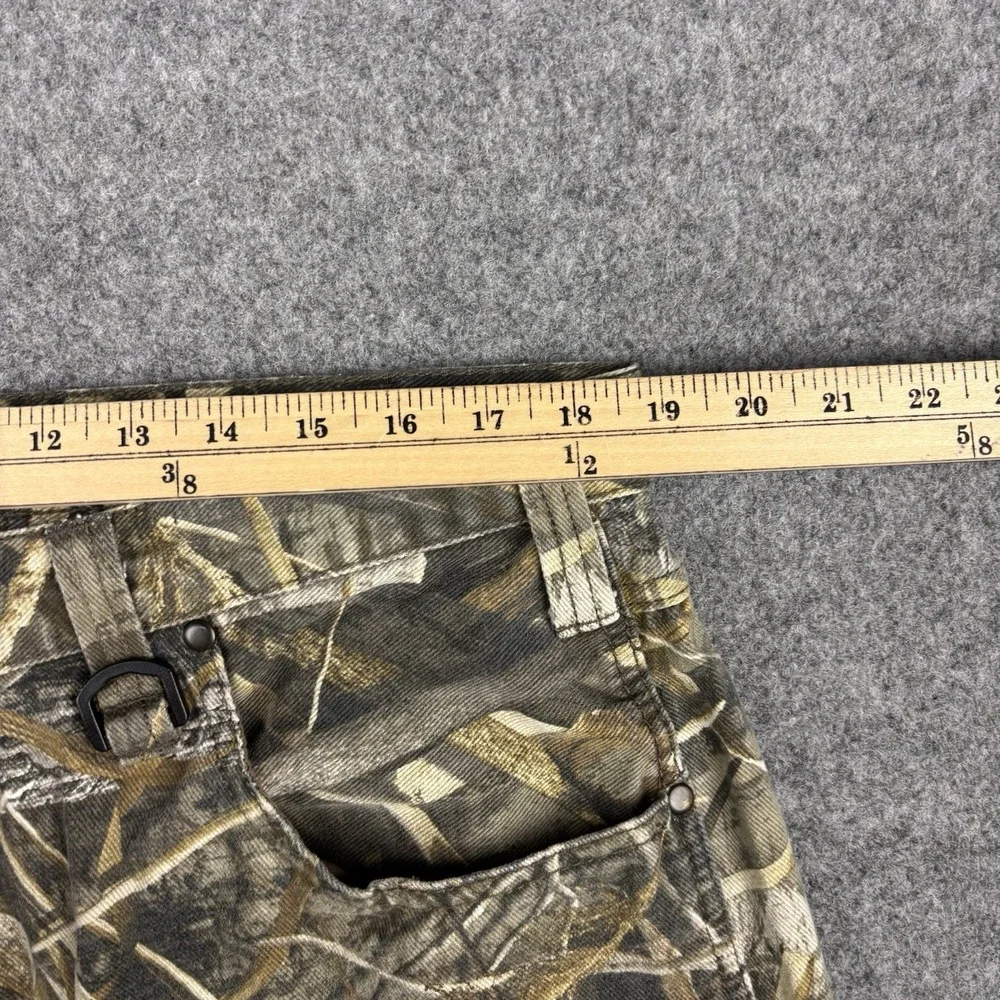Realtree Camo Pants Mens 38x30 Relaxed Fit Hunting Outdoor Hiking Camouflage EUC